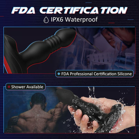 Remote Controlled Prostate Vibration Massager