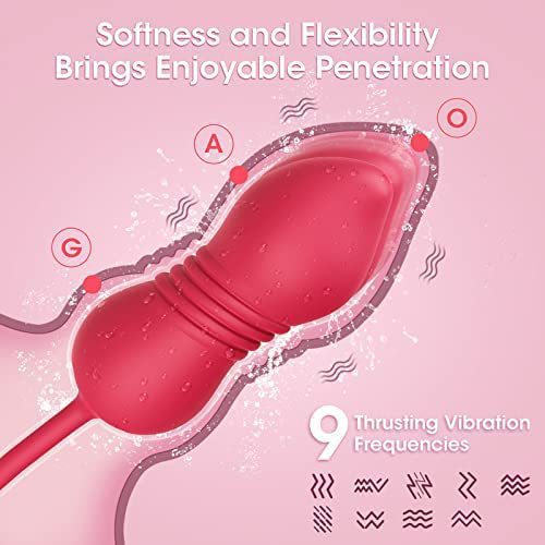 Rose Clit Licking Stimulator & Vibrating Egg