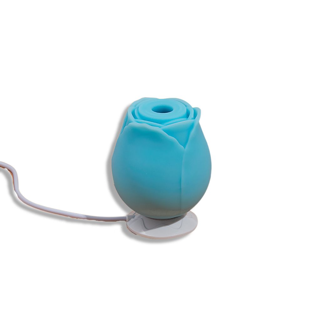 Blue Rose Toy Sucking Vibrator